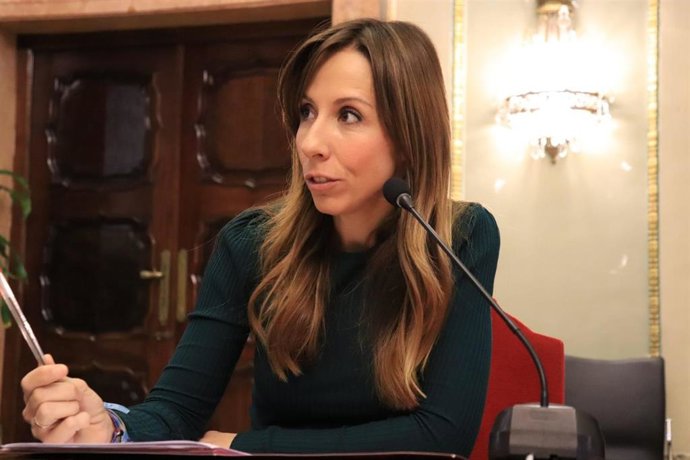 Archivo - La concejala del PSOE en el Ayuntamiento de Murcia Esther Nevado