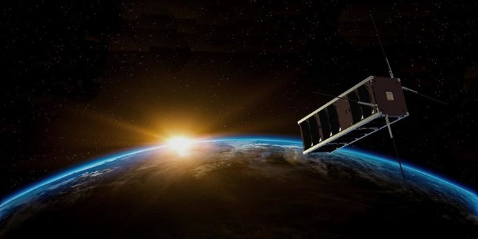 Ilustración del satélite Odaliss de la empresa de Elche (Alicante) Emxys