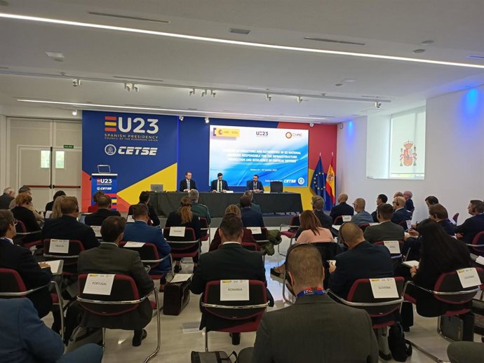 Reunión de responsables europeos sobre protección de infraestructuras críticas.