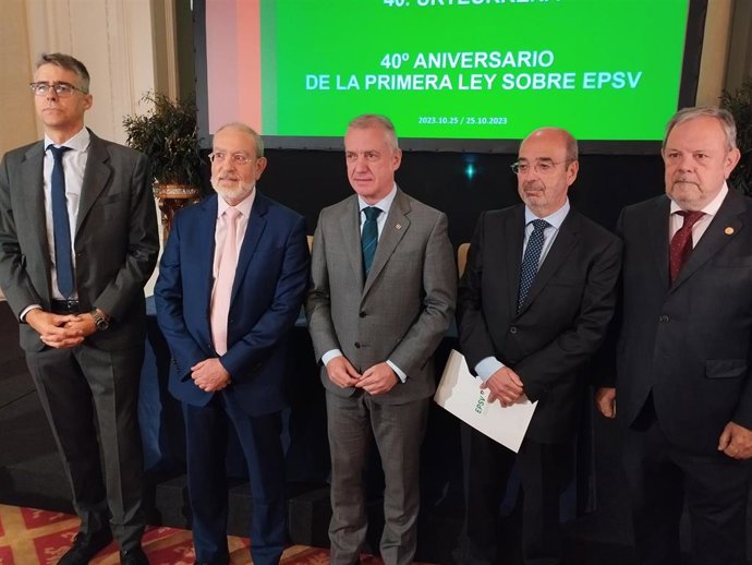 Celebración en Bilbao con motivo del 40 aniversario de la primera ley sobre las EPSV.