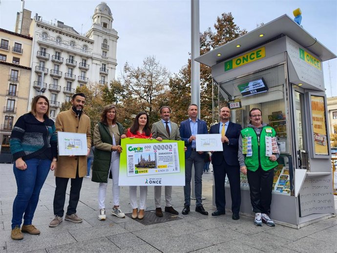 Presentación cupón de la ONCE del 6 de noviembre
