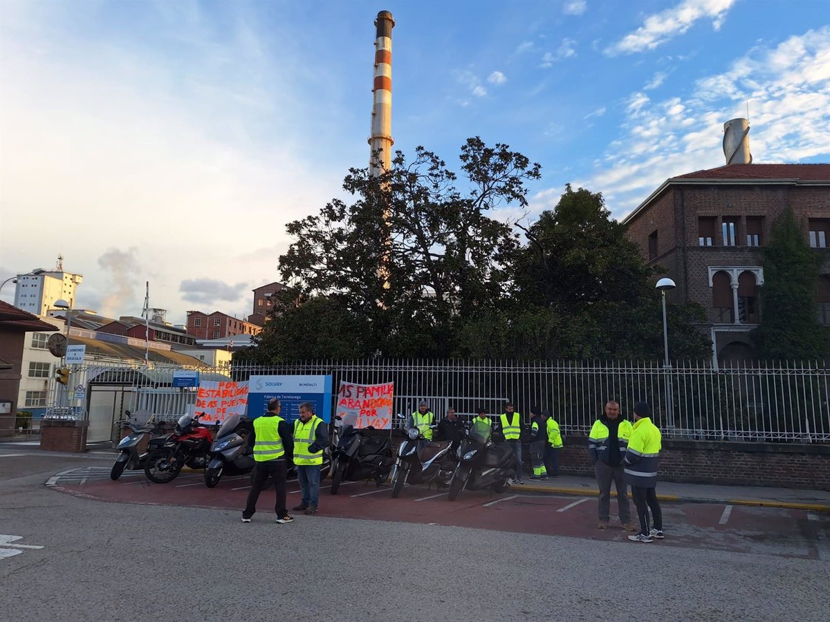 Tercera Jornada De Huelga En La Cantera De Solvay Con Un Seguimiento ...