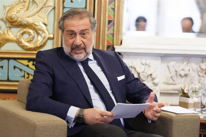 Archivo - El presidente de la Cámara de Madrid, Ángel Asensio.