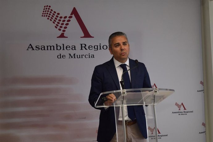 Archivo - El diputado regional del PP, Jesús Cano