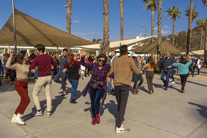 Festival de swing en Muelle Uno.