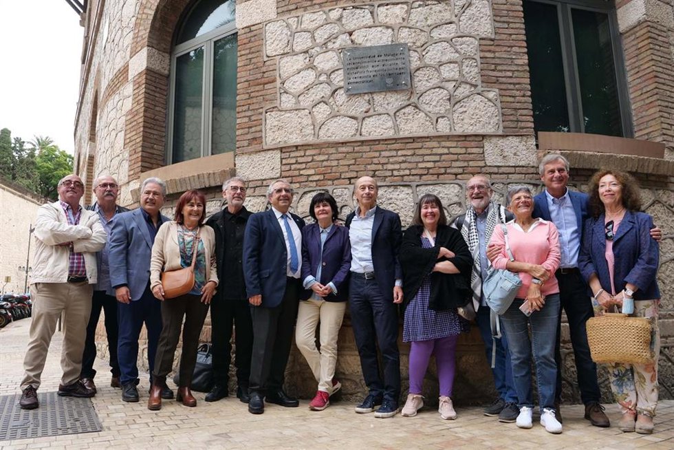 El movimiento estudiantil que luchó contra la dictadura cuenta con una placa en el Rectorado de la UMA
