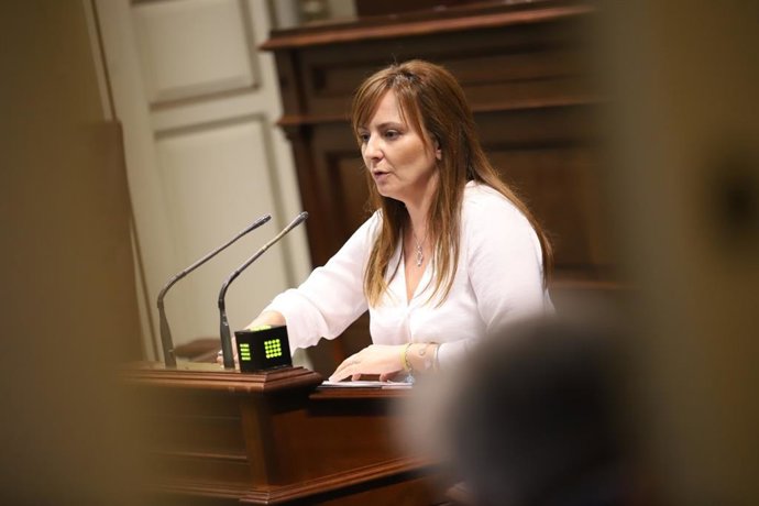 La consejera de Presidencia, Administraciones Públicas, Justicia y Seguridad del Gobierno de Canarias, Nieves Lady Barreto