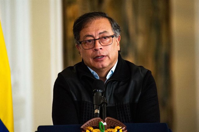 El presidente de Colombia, Gustavo Petro.