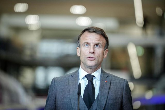 Emmanuel Macron, presidente de Francia
