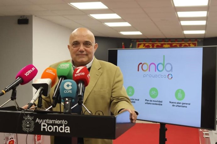 El delegado de Urbanismo del Ayuntamiento de Ronda, Jesús Vázquez.