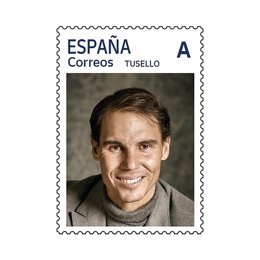 Sello con la imagen de Rada Nadal.