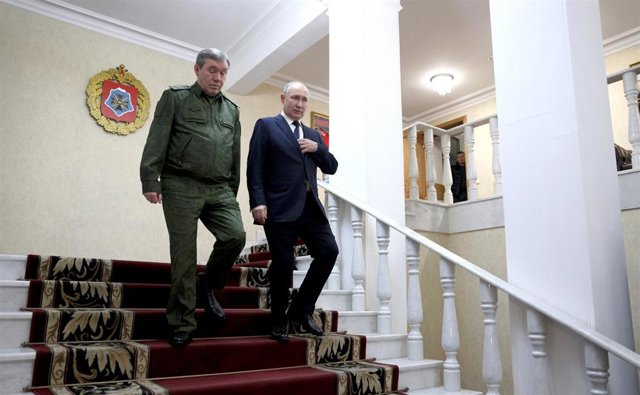 El presidente ruso, Vladimir Putinm en Rostov 