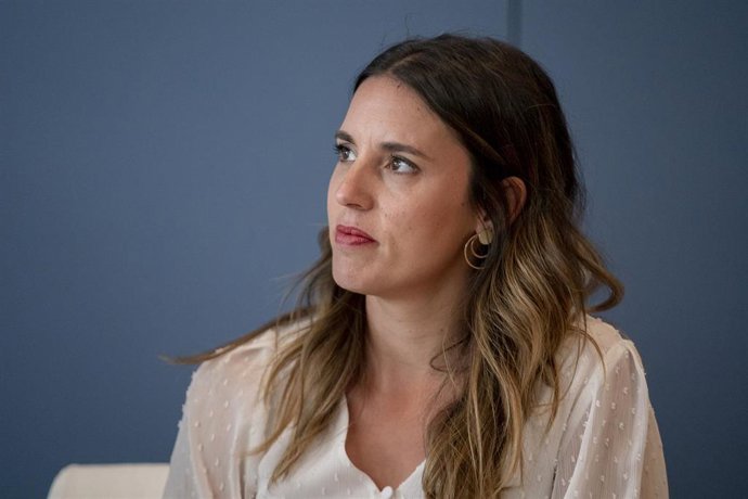 Archivo - La ministra de Igualdad, Irene Montero, asiste a la presentación de la novela 'La mala costumbre', de Alana S. Portero, en el Hotel Iberostar Las Letras Gran Vía, a 10 de mayo de 2023, en Madrid (España). 