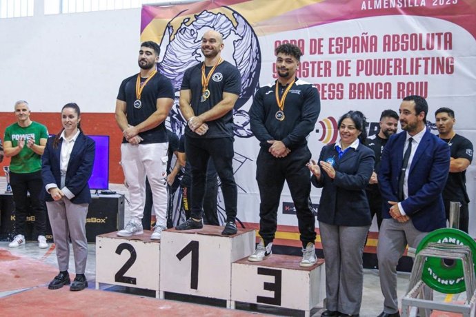 El onubense Rubén Castro, campeón de la Copa de España 2023 de Powerlifting