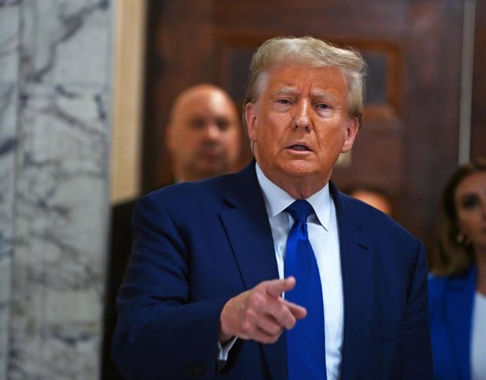 El expresidente de EEUU Donald Trump