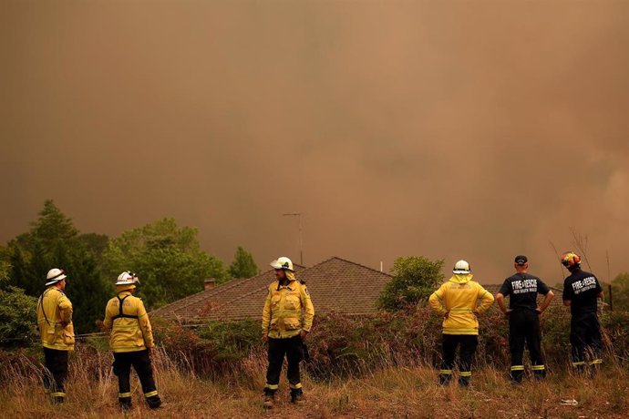 Archivo - Imagen de archivo de Bomberos en Australia