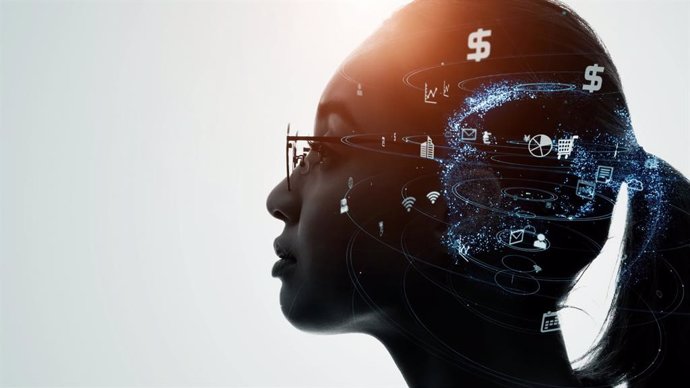 Archivo - Concepto de IA (Inteligencia Artificial) e Inteligencia