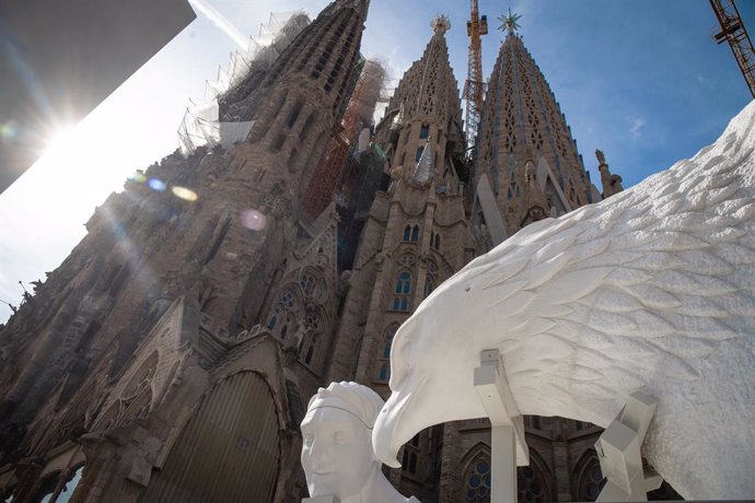 Archivo - La Sagrada Familia  a 19 de septiembre de 2023, en Barcelona, Catalunya (España).  