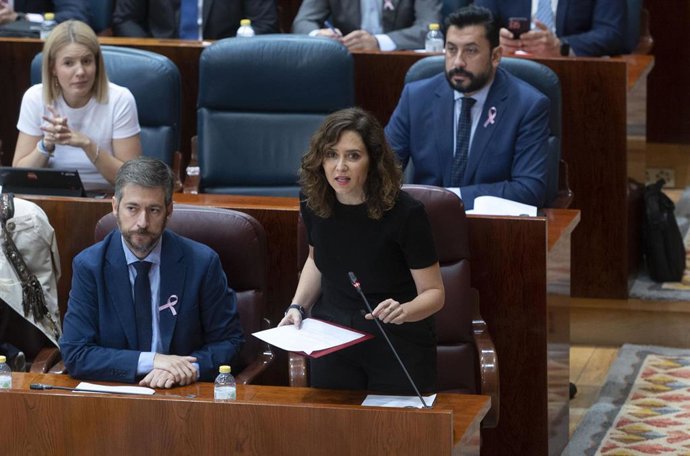 La presidenta de la Comunidad de Madrid, Isabel Díaz Ayuso.