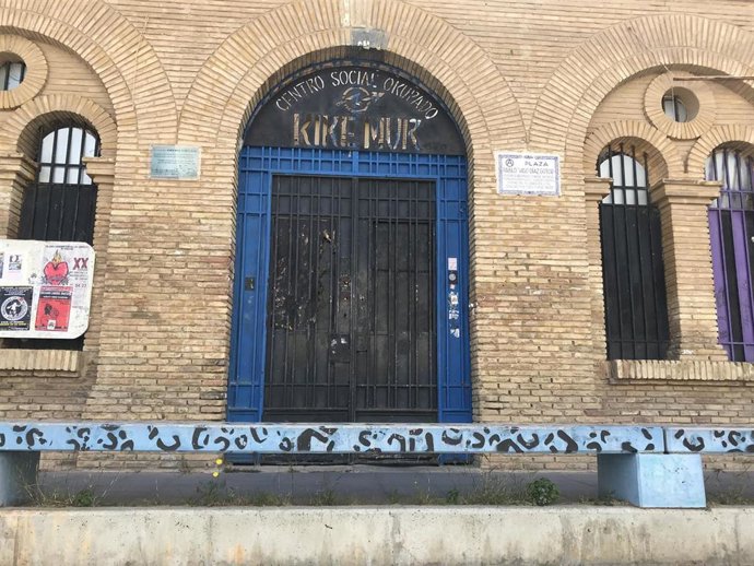 Archivo - Antigua cárcel de Torrero y el espacio dedicado a Kike Mur