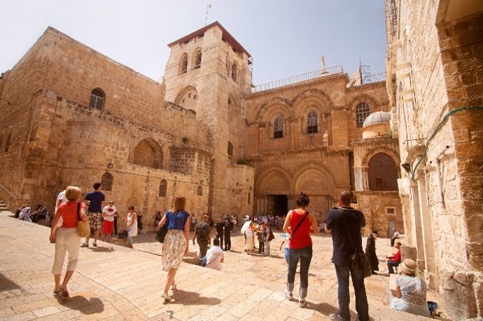 Archivo - Israel elimina el formulario de ingreso y facilita la entrada de turistas al país.