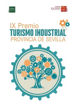Cartel de la convocatoria de la IX edición del Premio Turismo Industrial de la provincia.