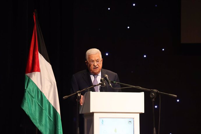 El presidente de la Autoridad Palestina, Mahmud Abbas