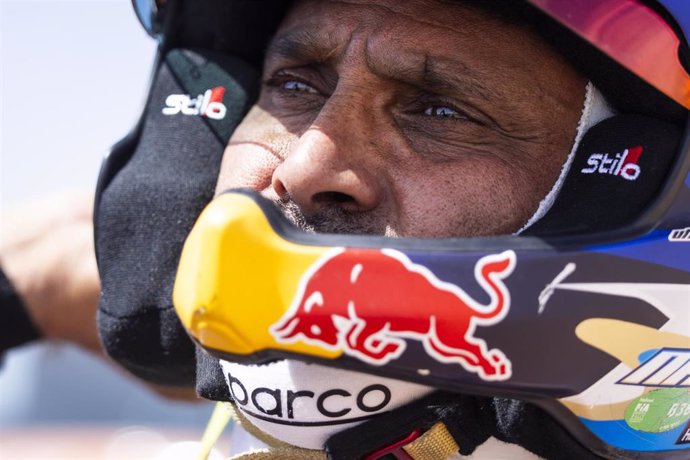 El piloto catarí Nasser-Al Attiyah durante el Rally de Marruecos 2023