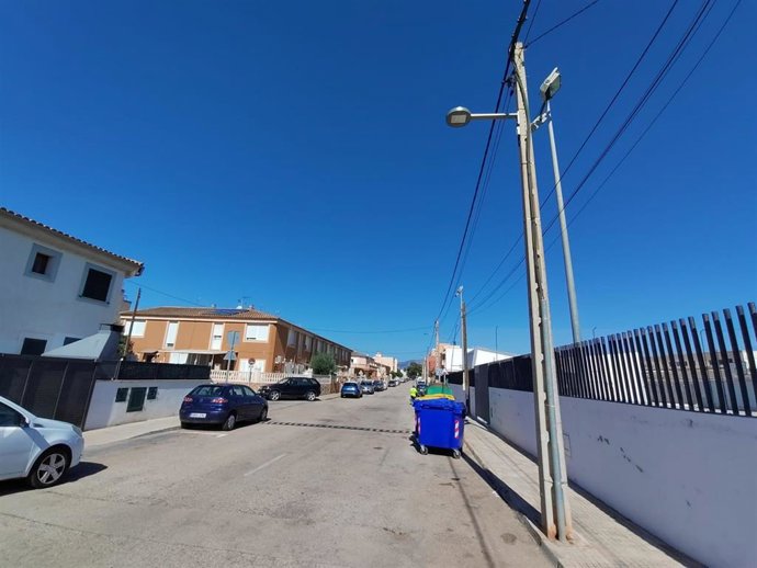 Farola de bajo consumo en Cas Capit,