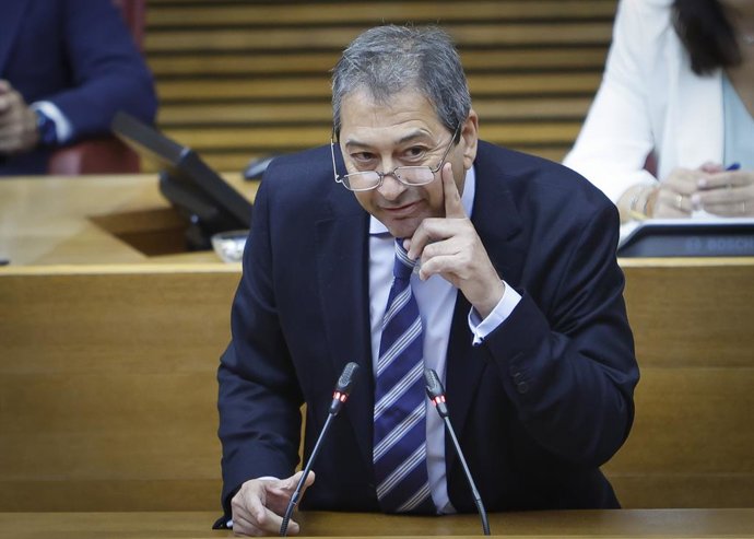 El vicepresidente primero y conseller de Cultura y Deporte, Vicente Barrera