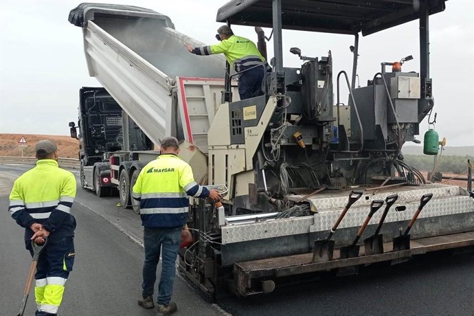 Imagen de los trabajos.