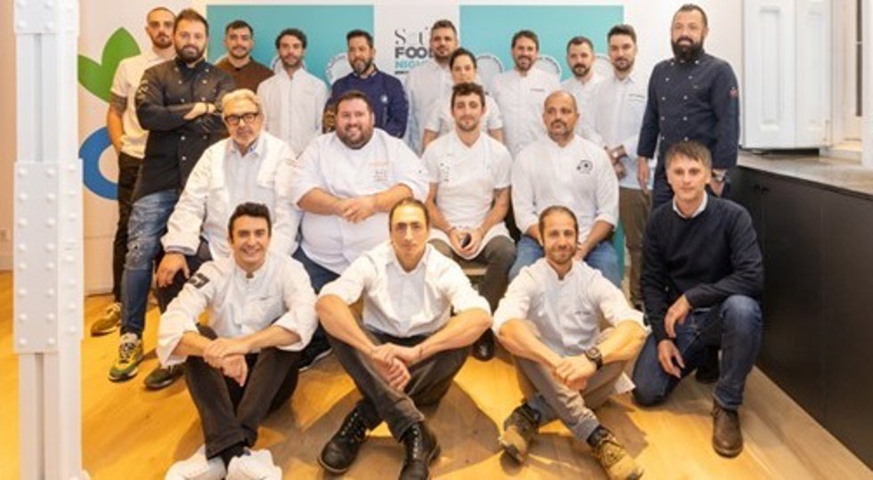 Cocineros participantes en la X Edición de 'Soul Food Nights' con Ron Zacapa, ABC y Mateo&Co para apoyar la lucha de Acción contra el Hambre