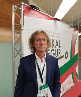 El presidente del Consejo Vasco de Mediadores de Seguros y presidente del Colegio de Mediadores de Bizkaia, Juan Carlos Echevarría.