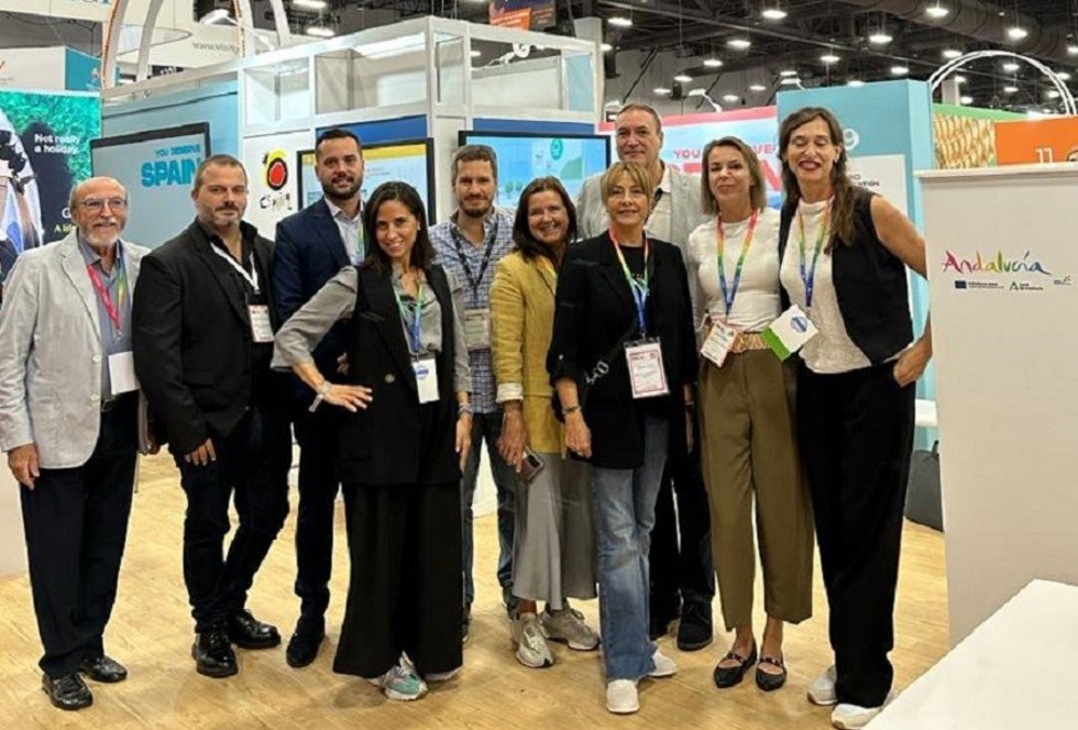 En el estand de Turespaña, Turismo Costa del Sol ha contado con dos mesas en la que también ha habido representación de empresarios malagueños.