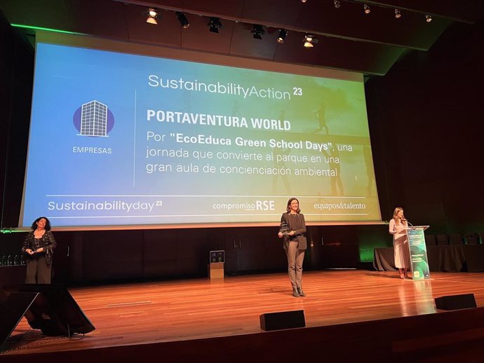 EcoEduca Green School Days de PortAventura World, premiado por el Sustainability Day