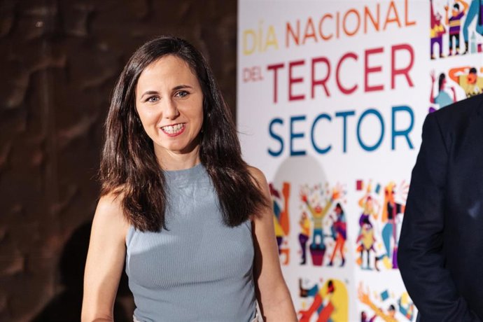 La ministra de Derechos Sociales y Agenda 2030 en funciones, Ione Belarra, 