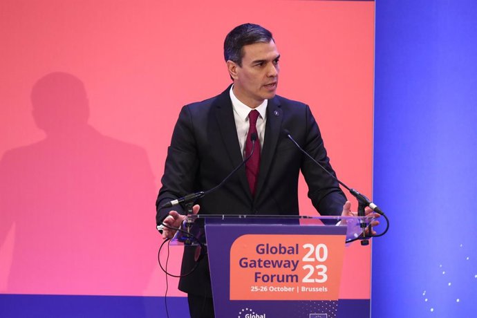 El presidente del Gobierno en funciones, Pedro Sánchez, en Bruselas