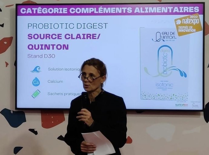 Presentación del probiótico premiado, Probiotic Digest Health