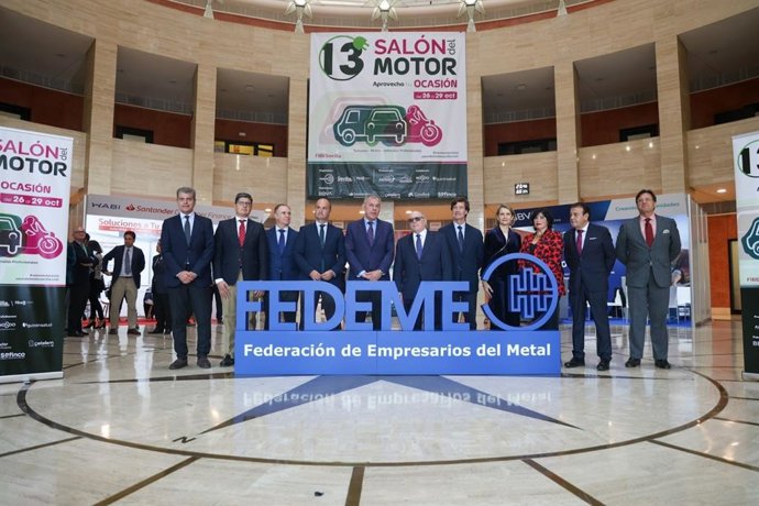 Inauguración del Salón del Motor de Sevilla en el Palacio de Exposiciones y Congresos de Sevilla.