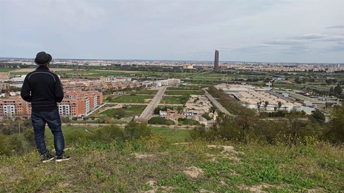 Vistas de Camas desde el Cerro del Carambolo