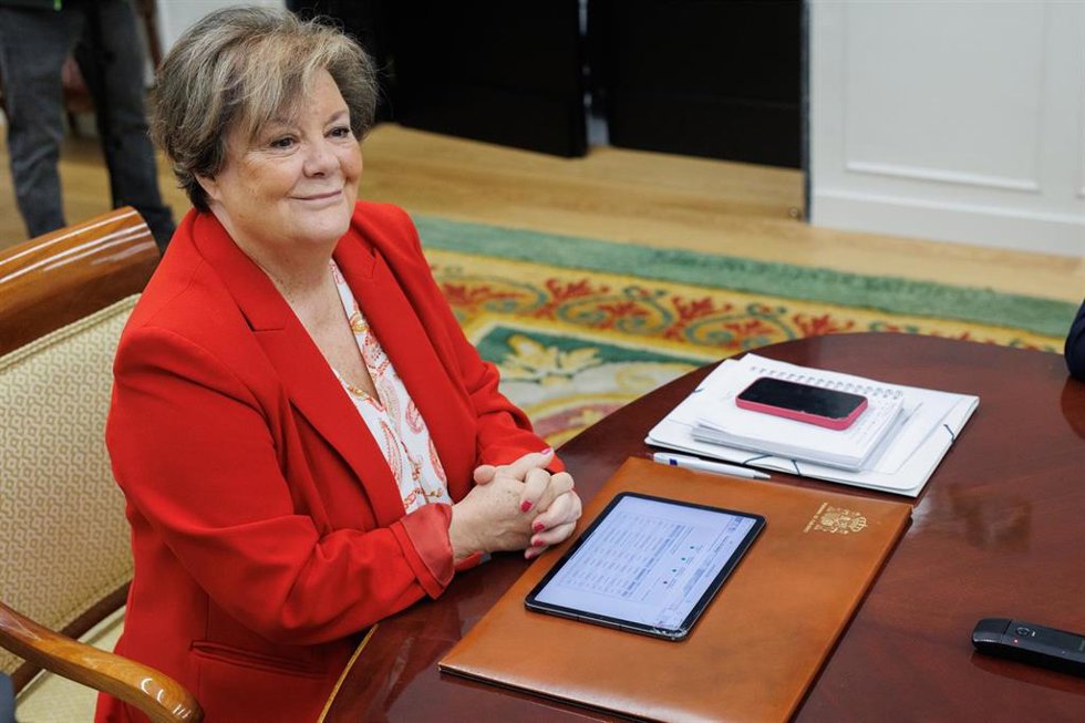 La presidenta del Tribunal de Cuentas, Enriqueta Chicano