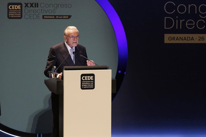 El presidente de la Fundación CEDE, Isidro Fainé