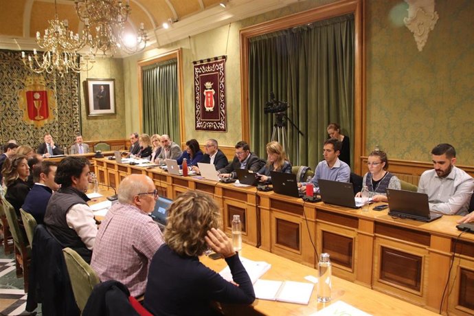 Pleno del Ayuntamiento de Cuenca.