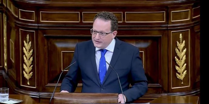 Archivo - El diputado de Vox José Ramírez del Río, en una foto de archivo.