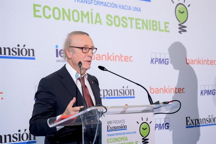 El presidente de Bodegas Torres, Miguel Torres, interviene en los VIII Premios Expansión Economía Sostenible
