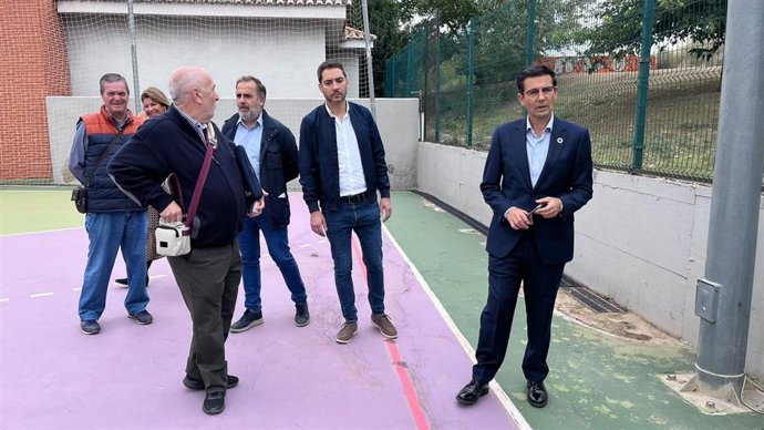 Visita del PSOE a Casería de Montijo