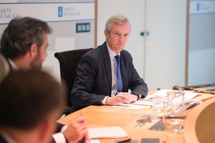 El titular de la Xunta, Alfonso Rueda, preside el Consello de la Xunta