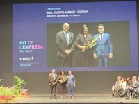 Cecot premia a Judith Viader (Frit Ravich) con el Reconeixement a la Personalitat 2023
