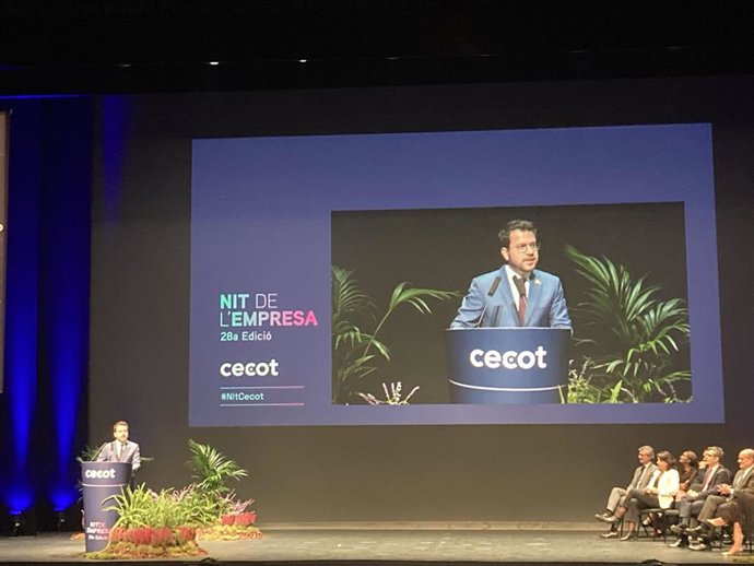 El presidente de la Generalitat, Pere Aragons.