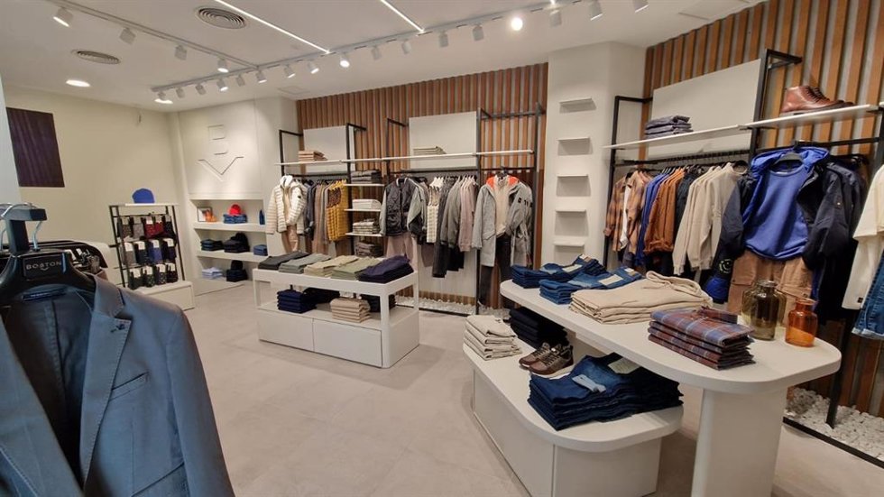 Tienda de la firma de moda masculina Boston en Zaragoza
